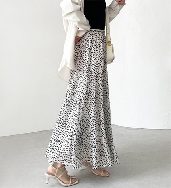 GeeRA（ジーラ）の「切替フレアーロングスカート（ロングスカート）」｜詳細画像