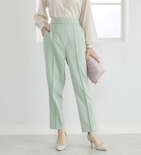 BELLUNA（ベルーナ）の「桜オイル加工テーパードパンツ（テーパードパンツ）」