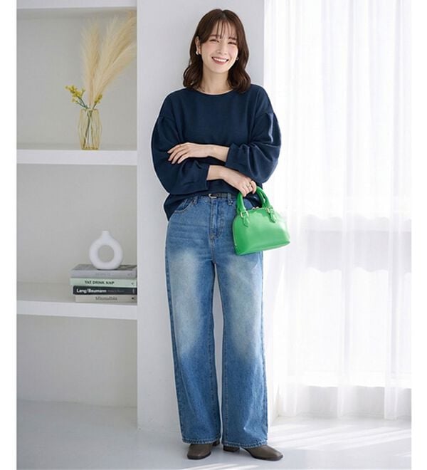 Viola e Viola（ヴィオラ エ ヴィオラ）の「【４つの機能付】楽キレイ袖タックブラウス（ブラウス）」｜詳細画像