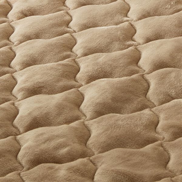 iellio（イエリオ）の「フランネルボリューム敷パッド・枕パッド＜吸湿発熱・抗菌防臭・あったか・敷きパッド＞（敷パッド）」｜詳細画像