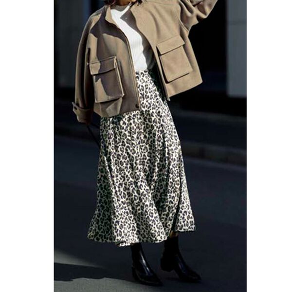 RANAN（ラナン）の「スタンドショートコート（ブルゾン）」｜詳細画像