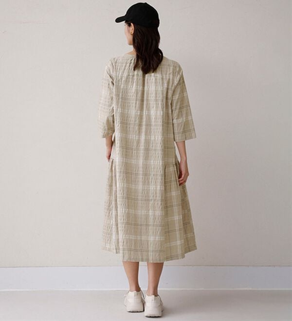 ルフラン（ルフラン）の「涼やか素材のゆったりワンピース（カットソーワンピース）」｜詳細画像