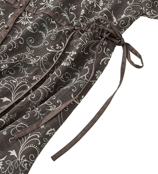 RANAN（ラナン）の「オーナメントプリントロングワンピ（ロングワンピース）」｜詳細画像