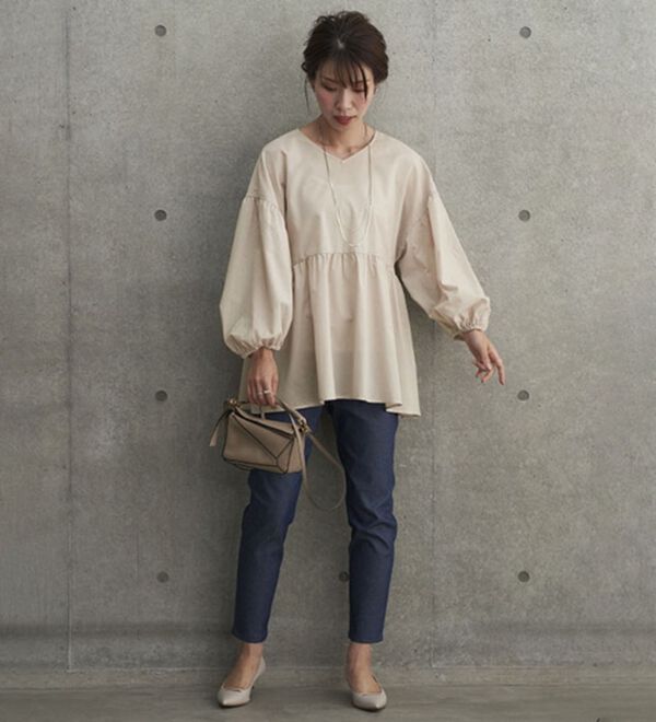 BELLUNA（ベルーナ）の「ペプラムチュニック（チュニック）」｜詳細画像