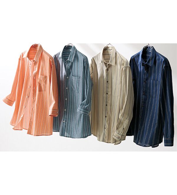 「風ごこち柔らかシャツ（メンズシャツ）」｜詳細画像