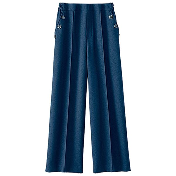 BELLUNA（ベルーナ）の「ウーリッシュ素材ワイドパンツ（ワイドパンツ・ガウチョ）」｜詳細画像