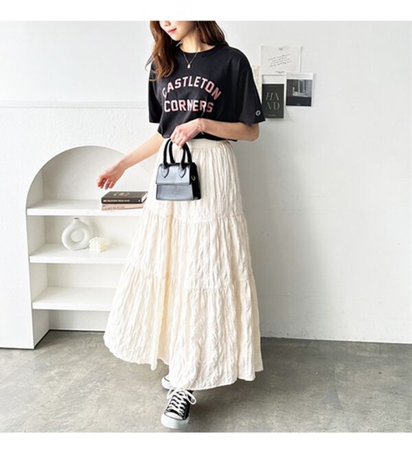 GeeRA（ジーラ）の「【ｃｈａｍｐｉｏｎ】ロゴＴシャツ（Tシャツ）」｜詳細画像