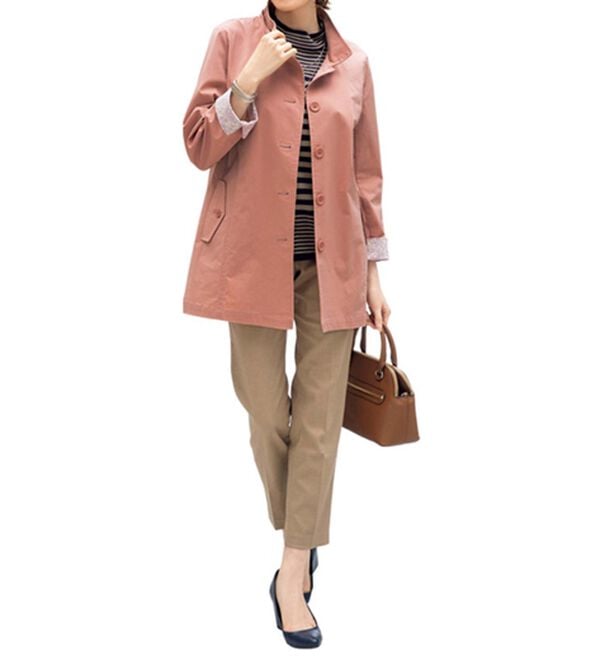 ルフラン（ルフラン）の「スピンドル付　軽やかコート（ハーフコート）」｜詳細画像