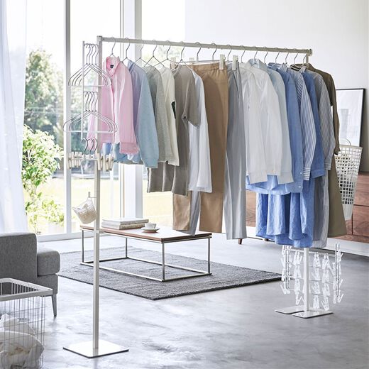 物干し台・物干しラック ホワイト×レッド 室内物干し キョーワナスタ エアフープ 天井下地取付仕様 KS-NRP020-WR 3サイズ1セット 室内物干し 物干しスタンド 折りたたみ タオル干し タオルハンガー 木目 木目調 子供 NRMH-770B物干し 折りたたみ コンパクト 室内干し  部屋干し 物干し 洗濯物 洗濯 ハンガーラック ハンガー 洗濯物干し アイリスオーヤマ 一人暮らし ハンガー収納 子供部屋 スチール |