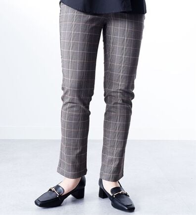 BELLUNA（ベルーナ）の「美脚ストレッチ裏起毛パンツ（フルレングスパンツ）」