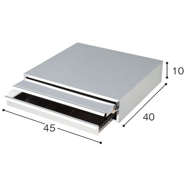 「引き出し付ステンレスキッチンサポートテーブル（キッチン隙間収納）」｜詳細画像