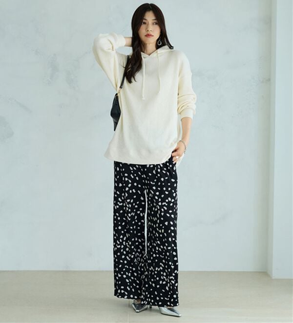 BELLUNA（ベルーナ）の「【神ワッフル】大人のお洒落パーカー（パーカー）」｜詳細画像