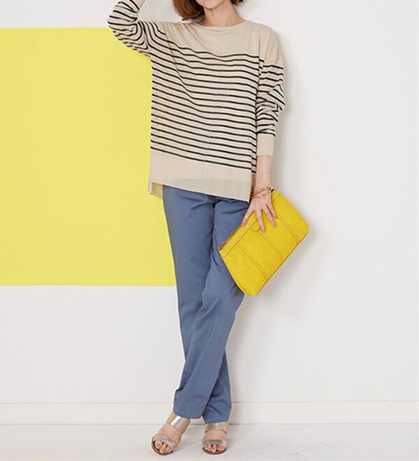 BELLUNA（ベルーナ）の「サラッと爽快！シアー素材ゆったりアンサンブル（アンサンブル）」｜詳細画像