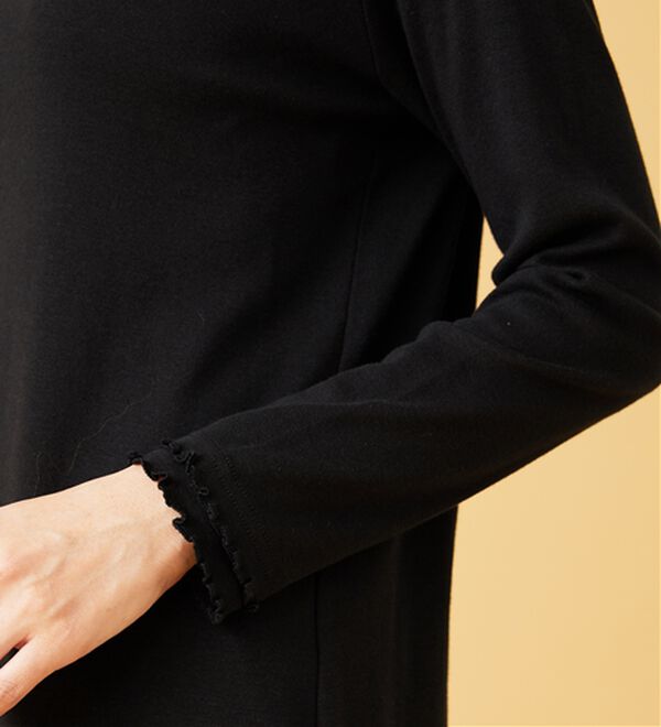 BELLUNA（ベルーナ）の「重ね着風フリル衿プルオーバー（カットソー）」｜詳細画像