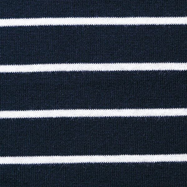 BELLUNA（ベルーナ）の「＜ＦＩＬＡ＞汗ジミ対策！配色切替ボーダープルオーバー（カットソー）」｜詳細画像