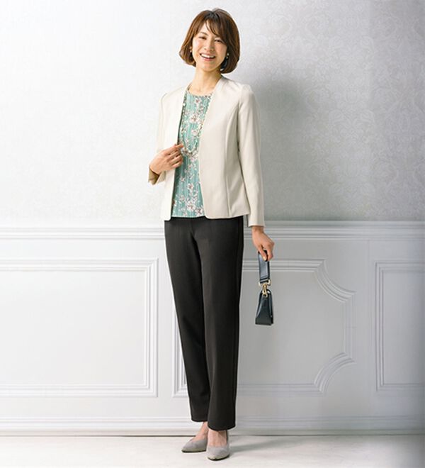 ルフラン（ルフラン）の「【３本組】ぴったりサイズが選べるパンツ（フルレングスパンツ）」｜詳細画像