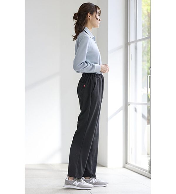 BELLUNA（ベルーナ）の「【２本組】【ＰＯＬＯ　ＢＣＳ】ウォーキングストレッチパンツ（フルレングスパンツ）」｜詳細画像