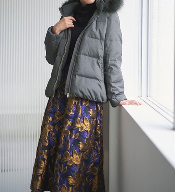 RANAN（ラナン）の「リアルファー付ダウンショートコート（ショートコート）」｜詳細画像