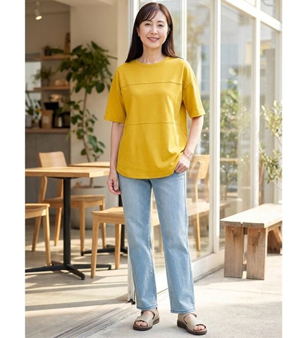 ルフラン（ルフラン）の「【４色組】ひんやり＊キシリトールＴシャツ（Tシャツ）」｜詳細画像