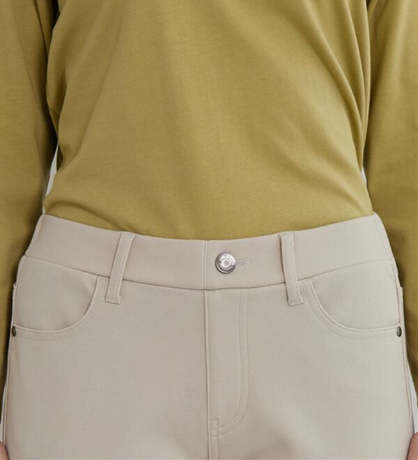 BELLUNA（ベルーナ）の「【選べる2丈】きれい見えボンディングスリムパンツ（フルレングスパンツ）」｜詳細画像