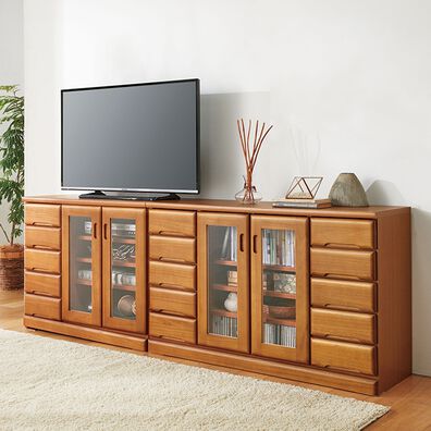 「日本製多サイズリビングボード（チェスト・タンス）」