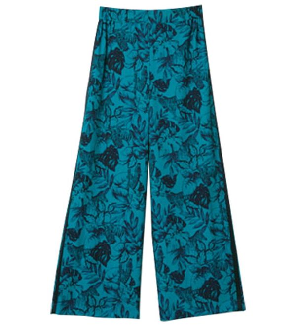 リーフ＆ゼブラ柄プリントセットアップ - ベルーナ【公式】