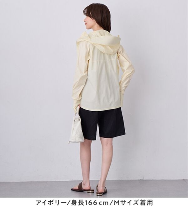 Viola e Viola（ヴィオラ エ ヴィオラ）の「＜水陸両用＞紫外線カット！万能パーカー（パーカー）」｜詳細画像