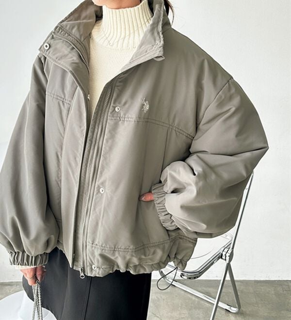 GeeRA（ジーラ）の「【U.S. POLO ASSN.】モンスター中わたブルゾン（ブルゾン）」｜詳細画像