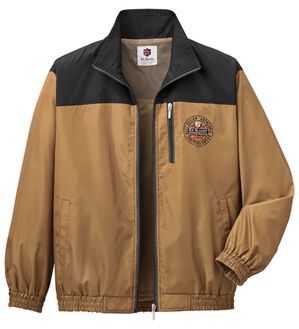 「ブランドデザイン　裏メッシュブルゾン（メンズブルゾン）」｜ブラウン