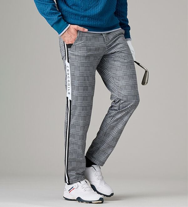 「＜クロコダイル＞防風テック裏フリースアクティブパンツ（メンズフルレングスパンツ）」｜詳細画像