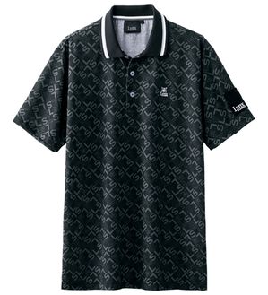 「＜リンクススポーツ＞風通すドライポロシャツ（メンズポロシャツ）」｜ブラック