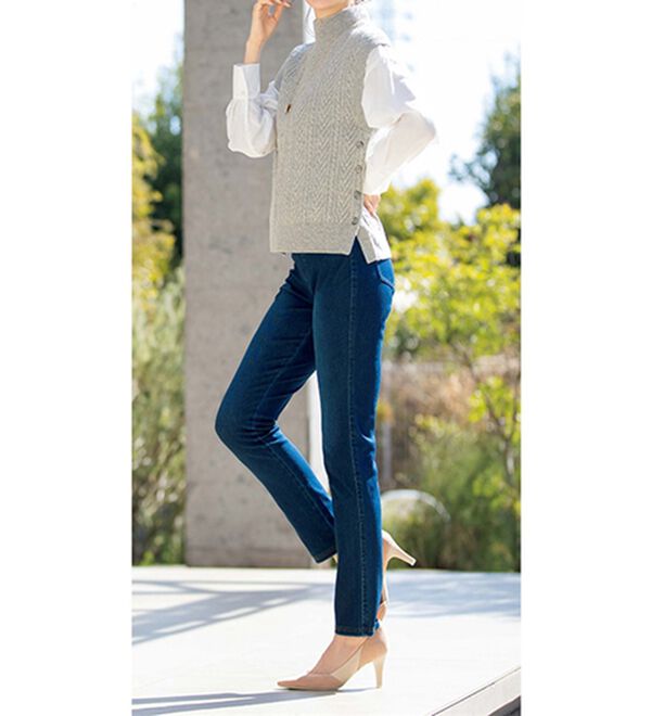 ルフラン（ルフラン）の「【５本組】ムーブ美脚ストレッチパンツ（フルレングスパンツ）」｜詳細画像