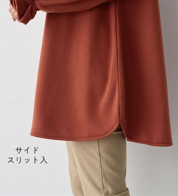 Viola e Viola（ヴィオラ エ ヴィオラ）の「裏ファー袖タックチュニック（チュニック）」｜詳細画像