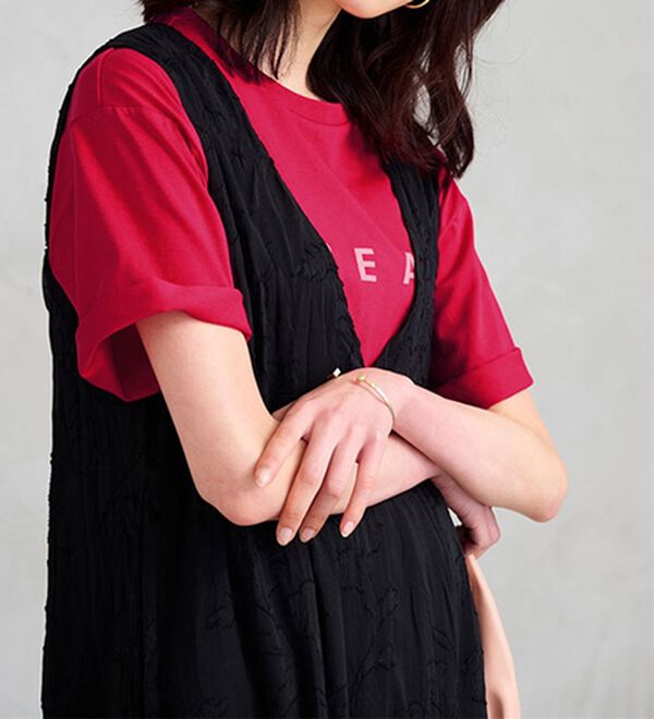 RANAN（ラナン）の「プリントロゴＴシャツ（カットソー）」｜詳細画像