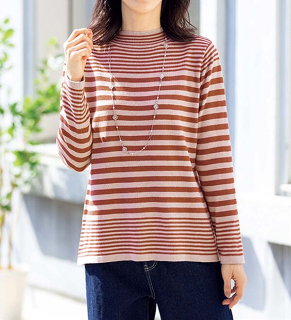 ルフラン（ルフラン）の「【３色組】カシミヤタッチセーター＜ミーリア＞（ニット・セーター）」｜詳細画像