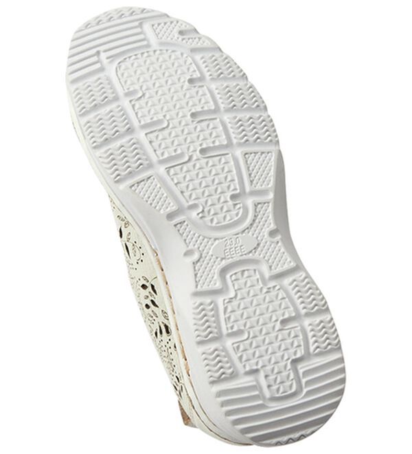 ルフラン（ルフラン）の「ｔｏ　ｂｅ　ｃｏｎｔｉｎｕｅｄ　リーフ柄デザインの甲ゴムシューズ（スニーカー）」｜詳細画像