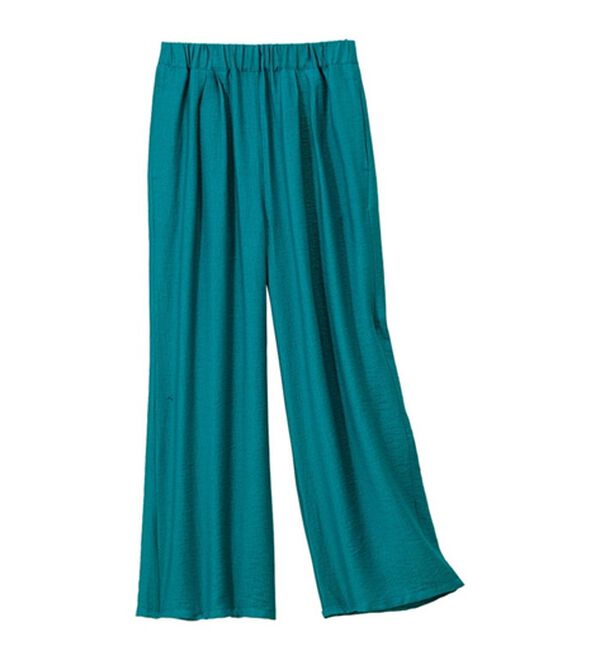 麻調素材ブラウス＆パンツセットアップ - ベルーナ【公式】 