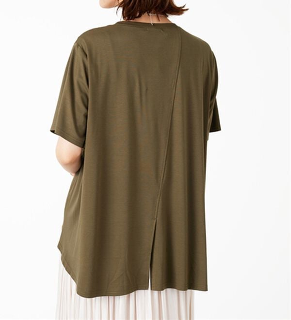 BELLUNA（ベルーナ）の「【Ｌａｇｒｉｌｕａ】異素材レース切替プルオーバー（カットソー）」｜詳細画像