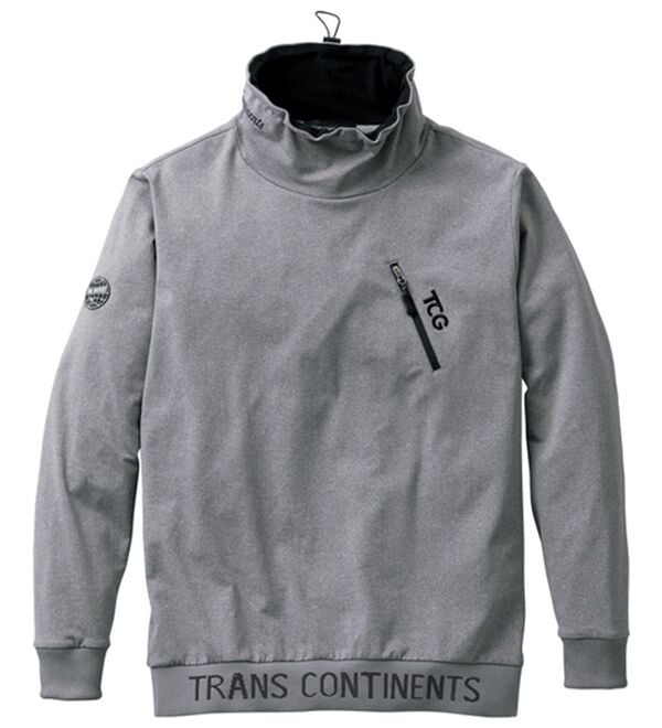 「＜トランスコンチネンツゴルフ＞ネックウォームウインドブレーカー（メンズトレーナー）」｜詳細画像