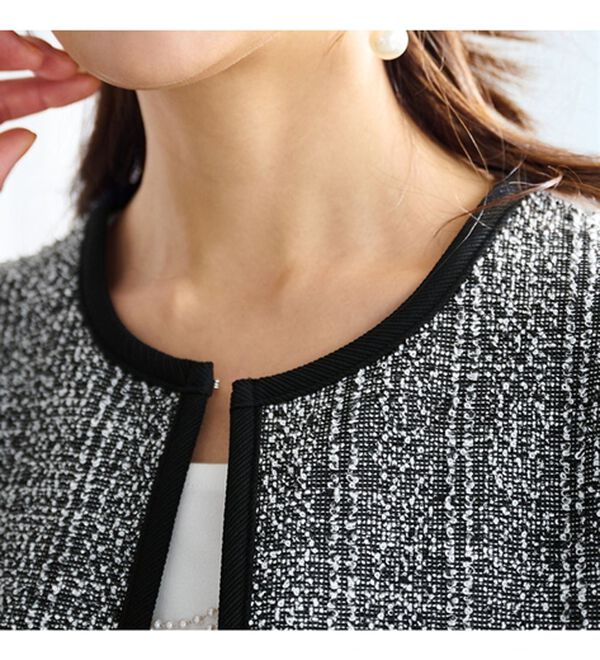 RANAN（ラナン）の「【４点セット】カーデ以上ジャケット未満キレイみえ印象チェンジセットスーツ（その他スーツ）」｜詳細画像