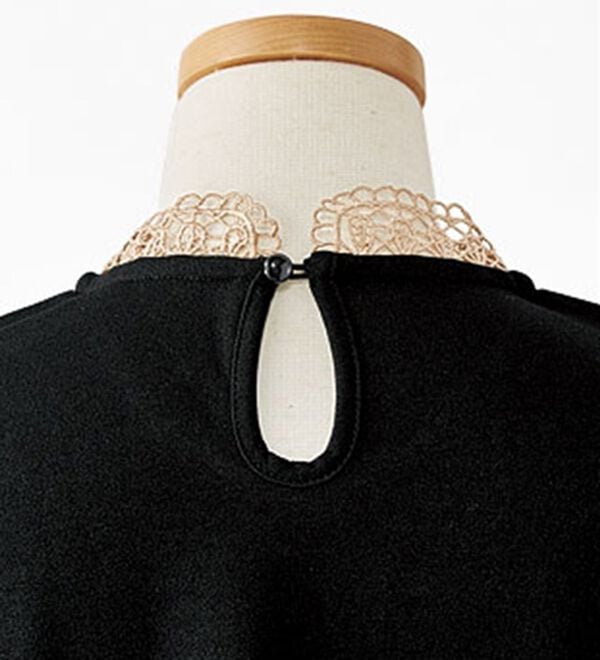 BELLUNA（ベルーナ）の「配色レース使い華やかチュニック（チュニック）」｜詳細画像