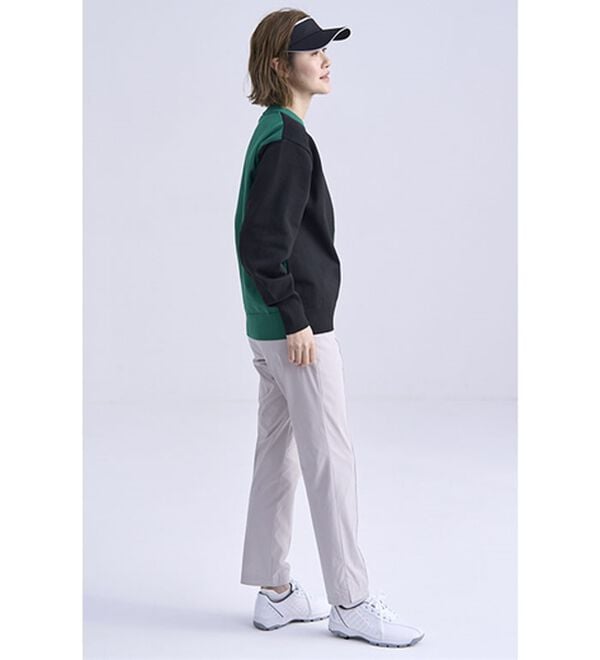 BELLUNA（ベルーナ）の「配色ラインニットプルオーバー（ニット・セーター）」｜詳細画像