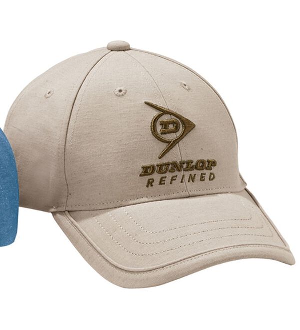 「洗濯機で洗える！キャップ（メンズ帽子）」｜ダンロップ ベージュ