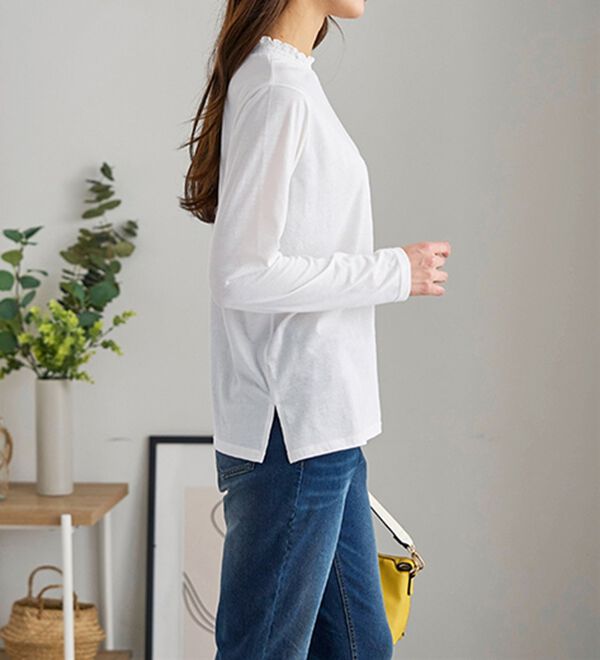 BELLUNA（ベルーナ）の「シャーリング衿ベストアンサンブル（アンサンブル）」｜詳細画像