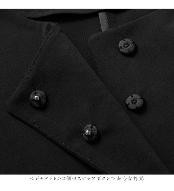 Viola e Viola（ヴィオラ エ ヴィオラ）の「洗える！楽きれい多機能４点セットスーツ（その他スーツ）」｜詳細画像