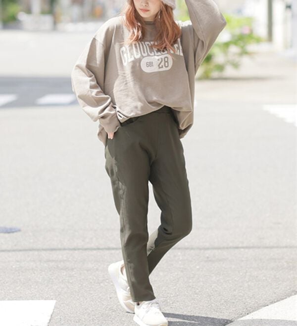 A HAPPY MARILYN（アハッピーマリリン）の「【Ｍ～８Ｌ】楽ちん暖かスキニーパンツ（スリム・スキニーパンツ）」｜詳細画像