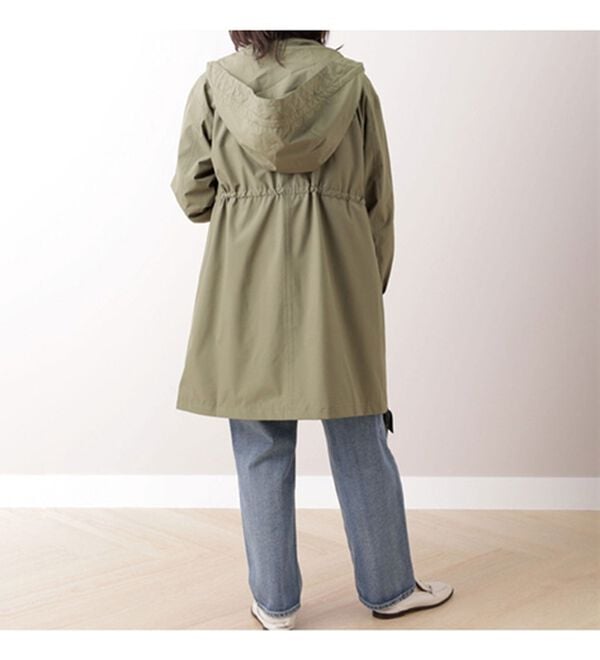 BELLUNA（ベルーナ）の「防風はっ水ロング丈マウンテンパーカー（ロングコート）」｜詳細画像