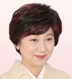 「華麗なメッシュのフルウィッグ（ウィッグ・ヘアピース・エクステ）」｜レッド