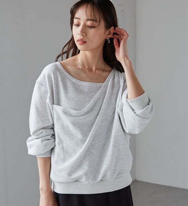 RANAN（ラナン）の「レイヤードデザインスウェット（トレーナー・スウェット）」｜詳細画像