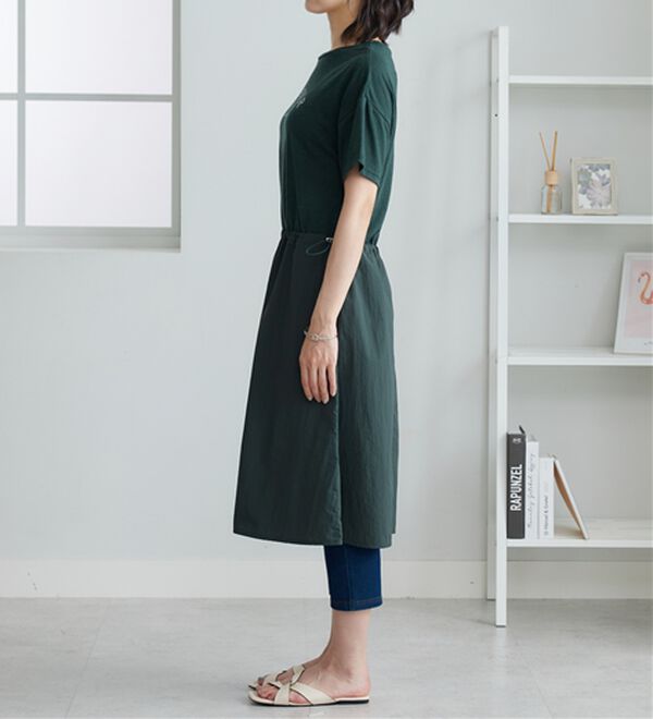 BELLUNA（ベルーナ）の「ドロスト使いドッキングワンピース（その他ワンピース）」｜詳細画像